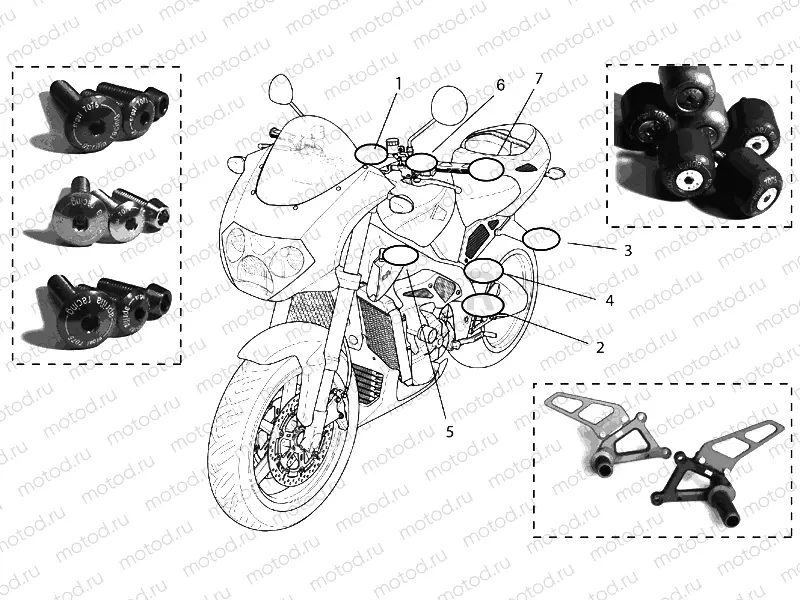Acc. - Cyclistic components II