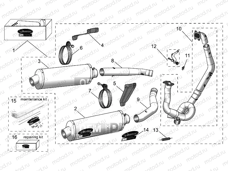 Acc. - Performance  parts EVO