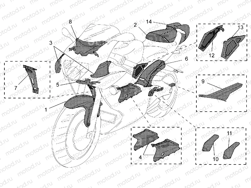 Acc. - Special body parts