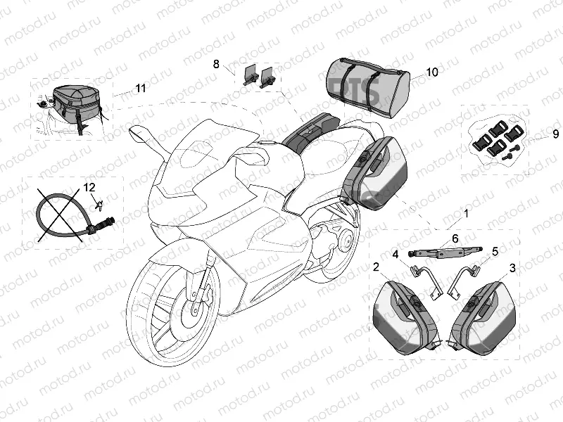 Acc.-Top/cases,side cases var