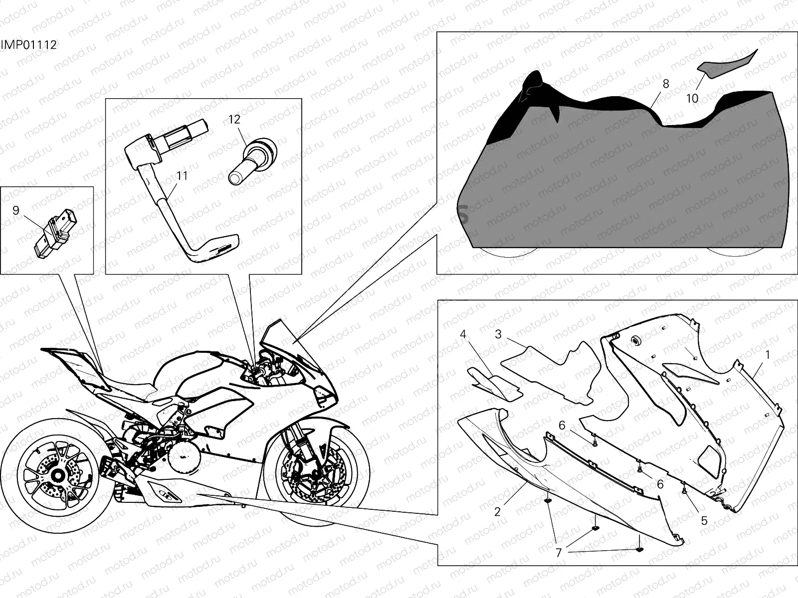 ACCESSORIES [MOD:PANV4 SP,PANV4SPM]