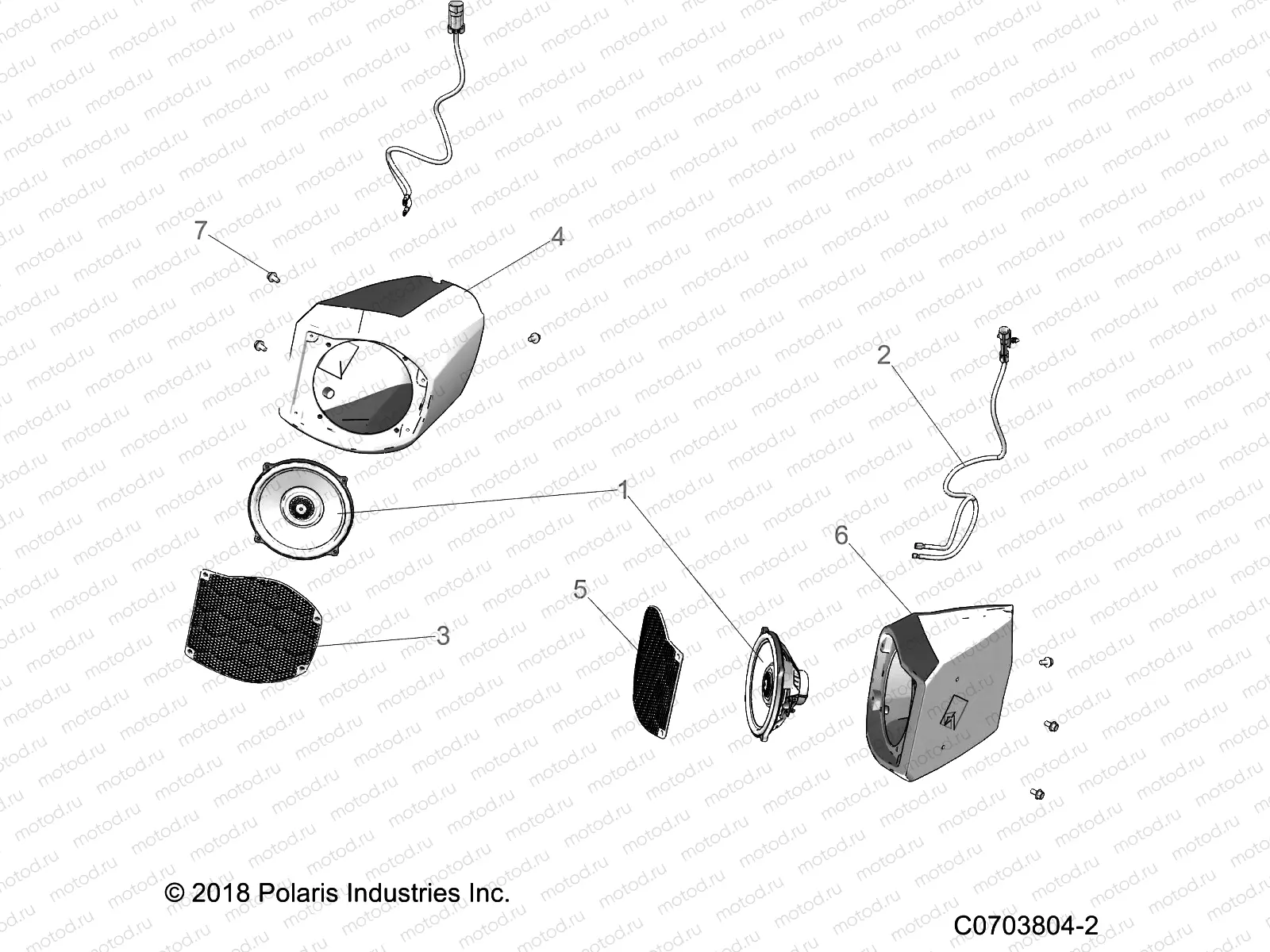 ACCESSORY | ACCESSORY, AUDIO, FRONT SPEAKER - G20G4E99NG (C0703804-2)