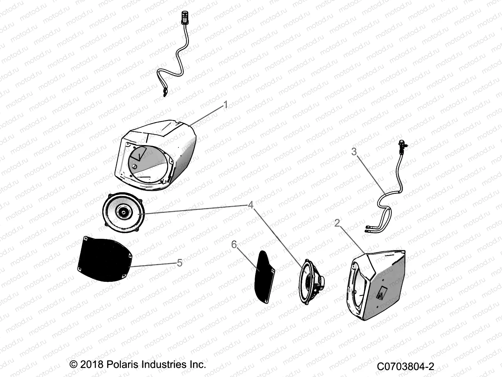 ACCESSORY | ACCESSORY, AUDIO, FRONT SPEAKER - G20GAD99AK/AS/BK/BS (C0703804-2)