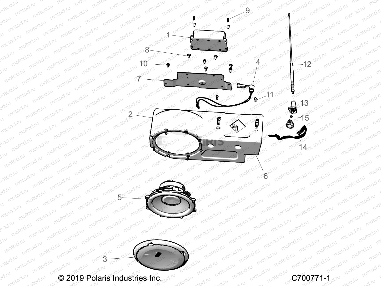 ACCESSORY | ACCESSORY, AUDIO, SUBWOOFER - G20G4J99AS/BS (C700771-1)