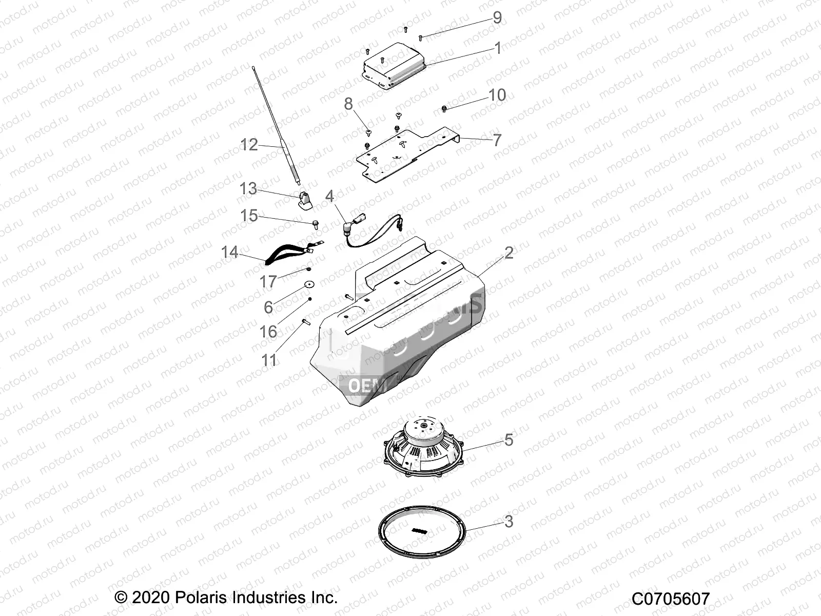 ACCESSORY | ACCESSORY, AUDIO, SUBWOOFER - G21GXZ99AM/BM (C0705607)