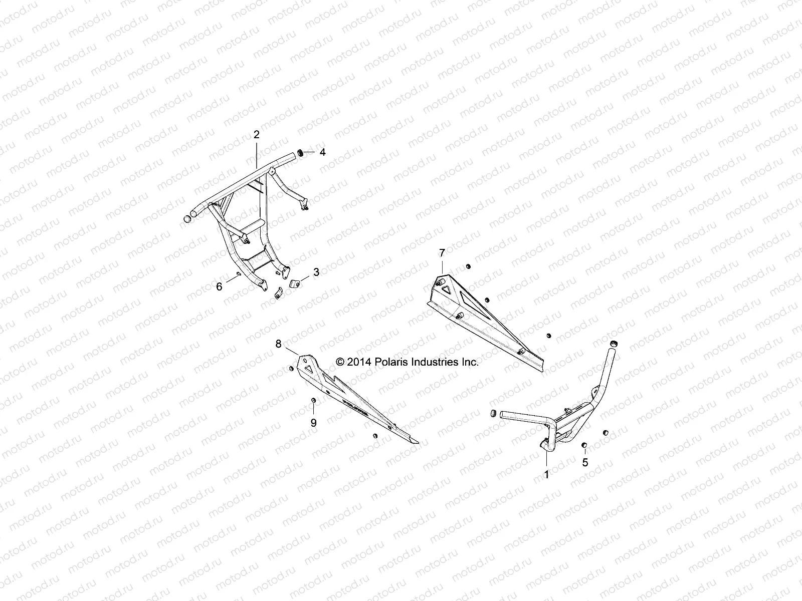 ACCESSORY | ACCESSORY, BUMPERS AND SLIDERS - Z15VDK99AA (49RGRACCESSORIES151KBS)