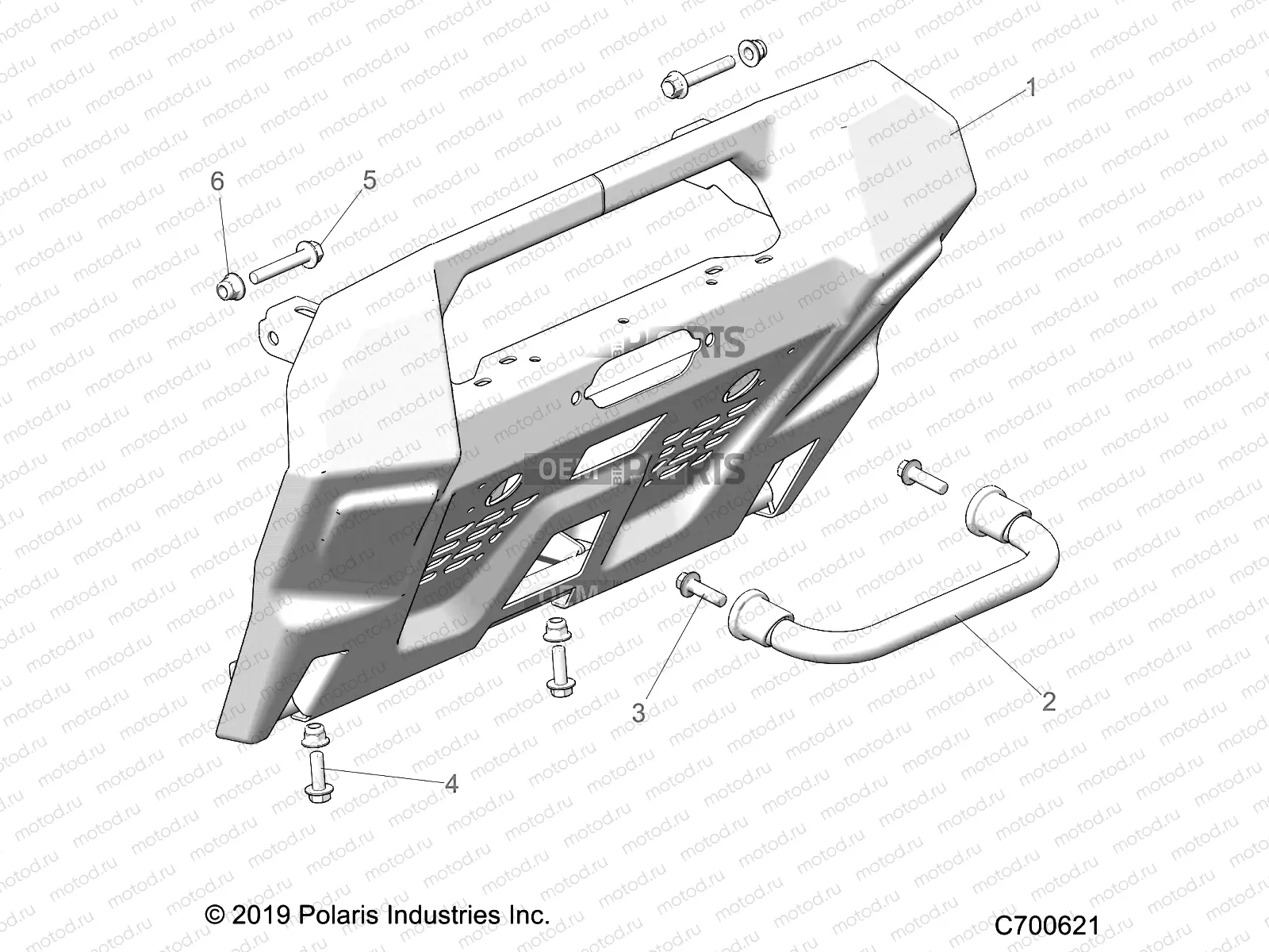 ACCESSORY | ACCESSORY, FRONT BUMPER - R20TAE99A1/A7/A9/B1/B7/B9 (C700621)