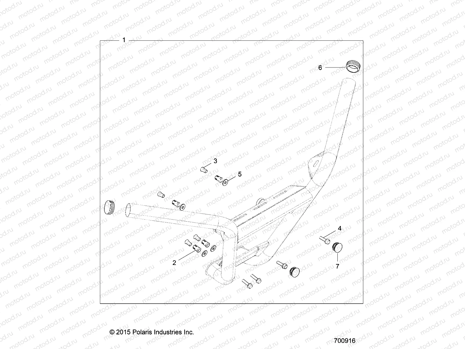 ACCESSORY | ACCESSORY, FRONT BUMPER - Z16VDE92N8 (700916)
