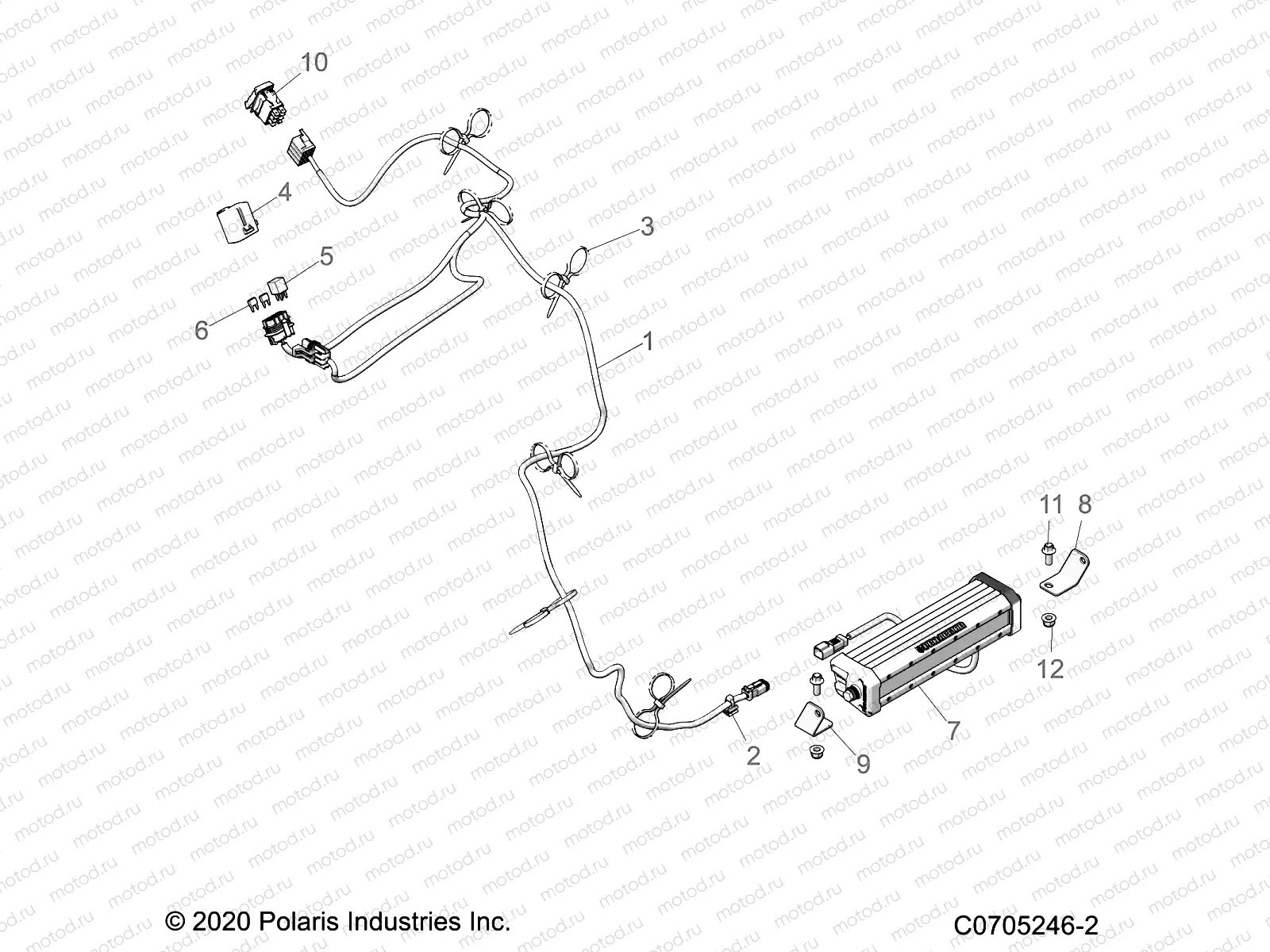 ACCESSORY | ACCESSORY, LIGHT BAR - G21GMH99AL/BL (C0705246-2)