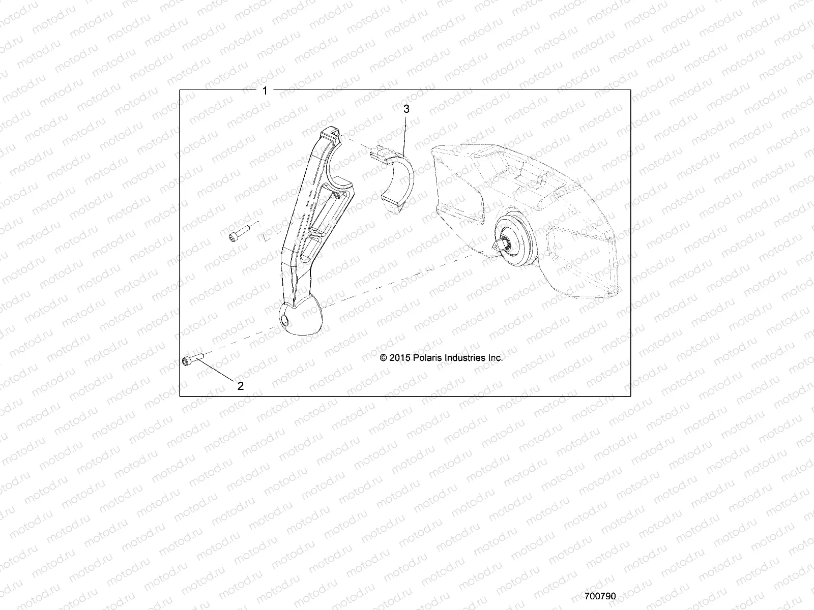 ACCESSORY | ACCESSORY, MIRROR, REAR - R18RGE99FF/SFF/PCF/PFF (700790)