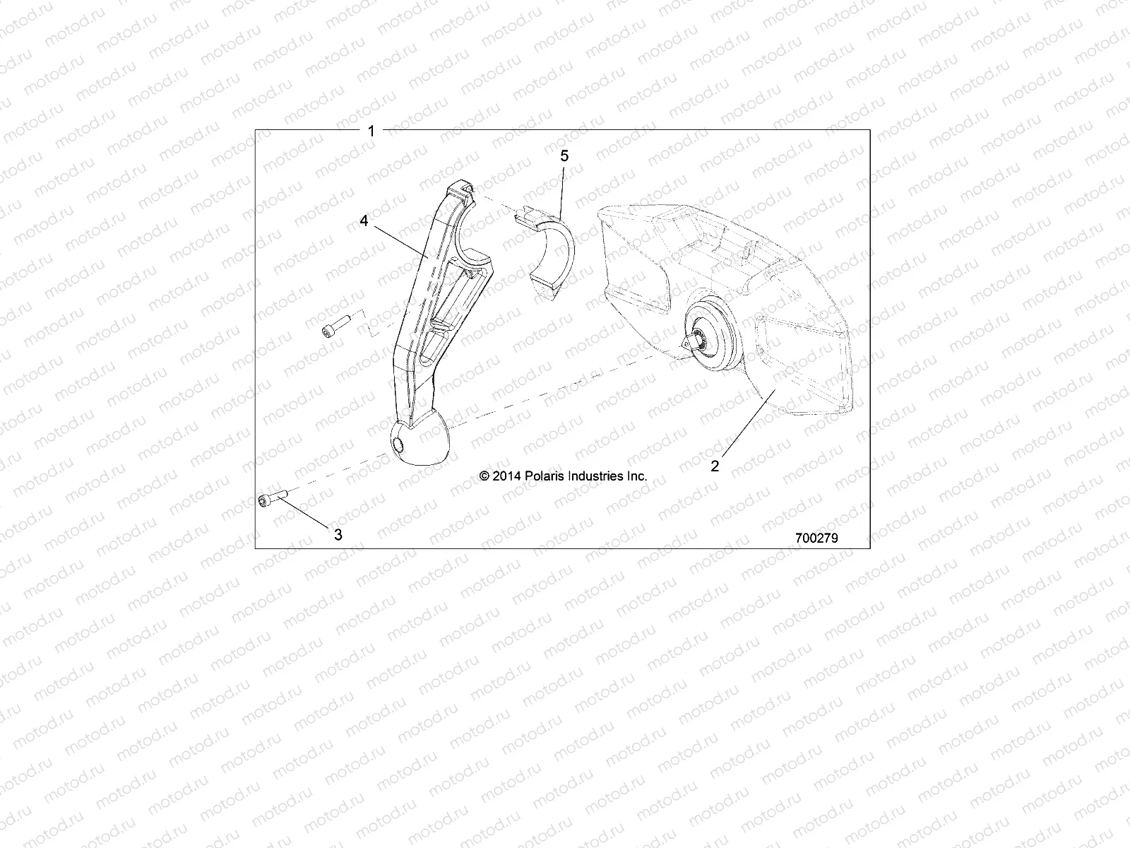 ACCESSORY | ACCESSORY, MIRROR, REAR - Z16VDM99AM (700279)