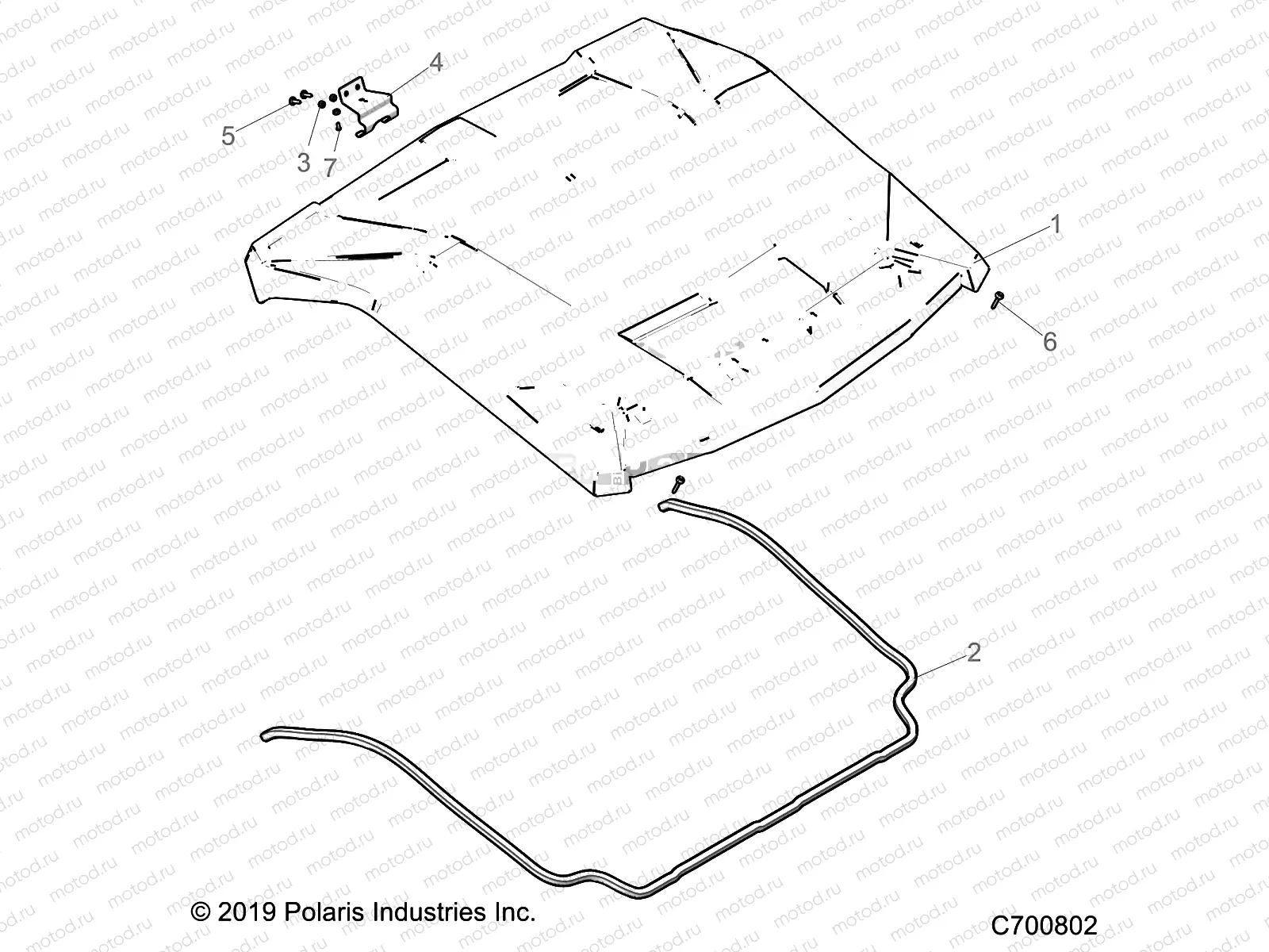 ACCESSORY | ACCESSORY, ROOF - G20GXJ99AP/AG/BP/BG (C700802)