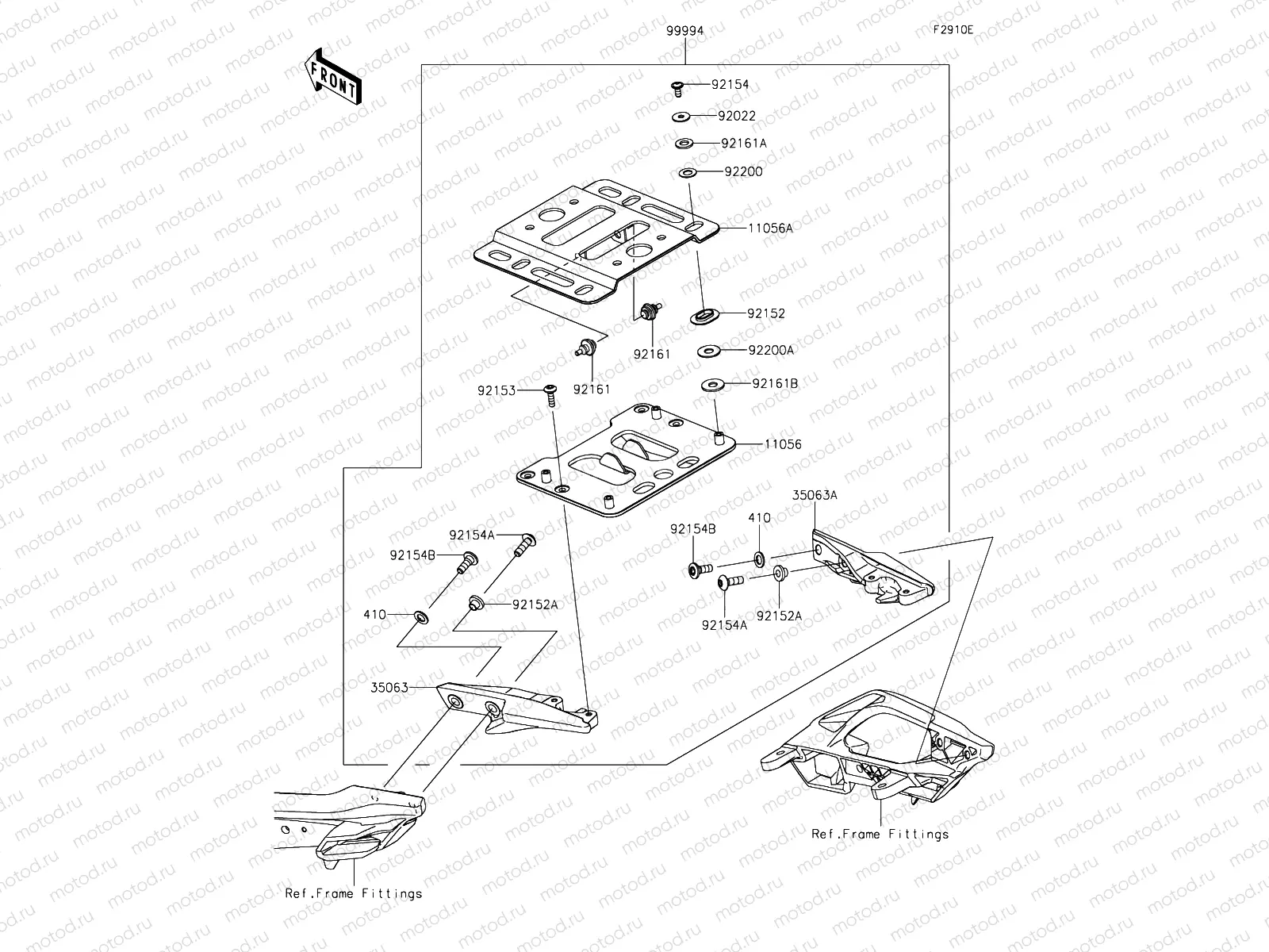 Accessory - Topcase Bracket