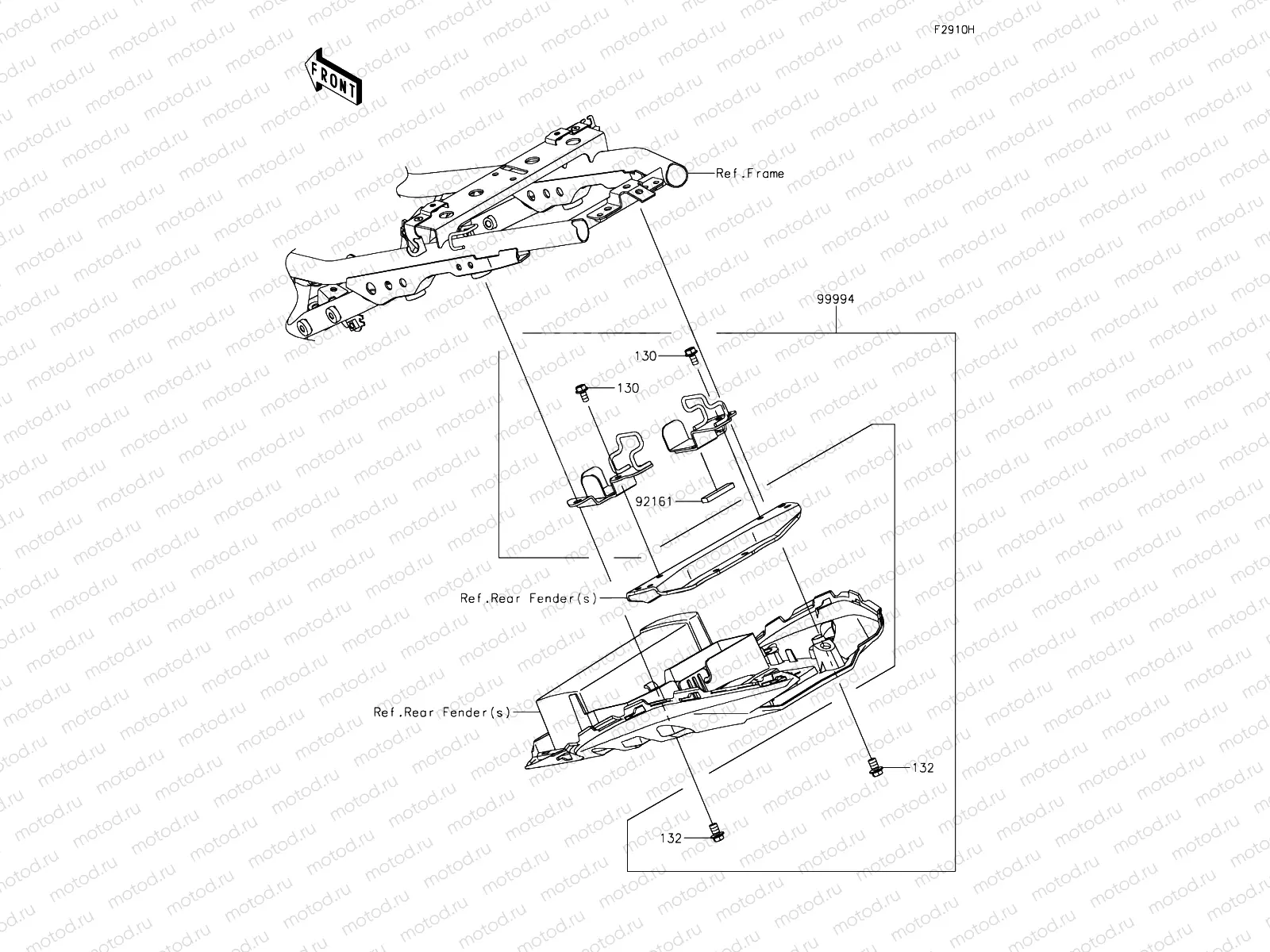 Accessory - U-Lock Bracket