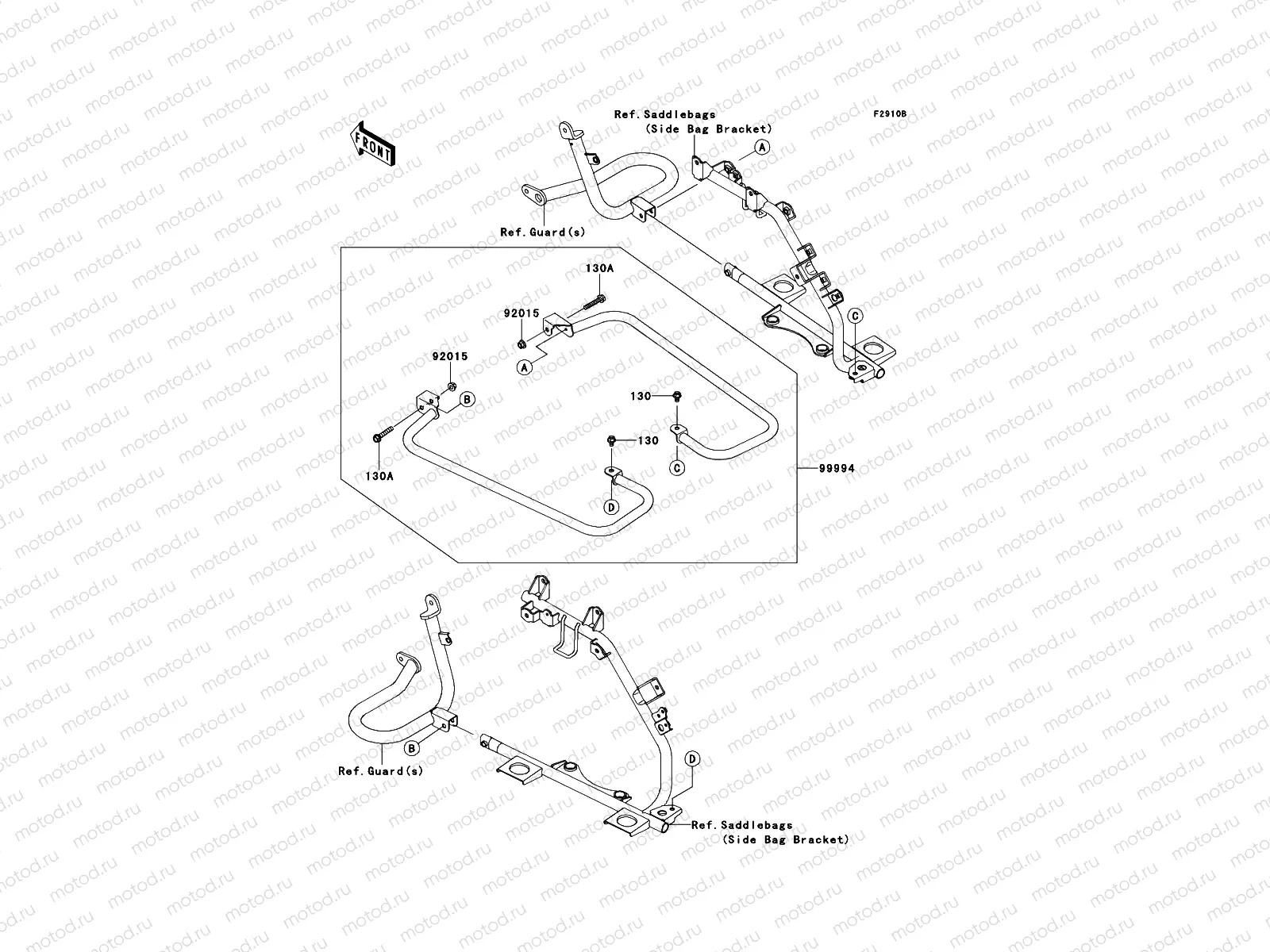 Accessory(Saddlebag Rails)