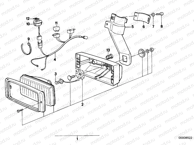Additional headlight