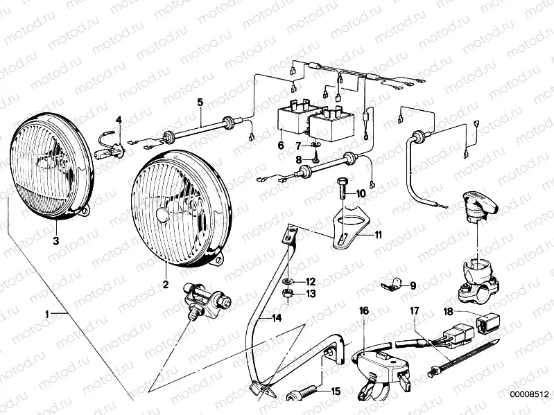 Additional headlight
