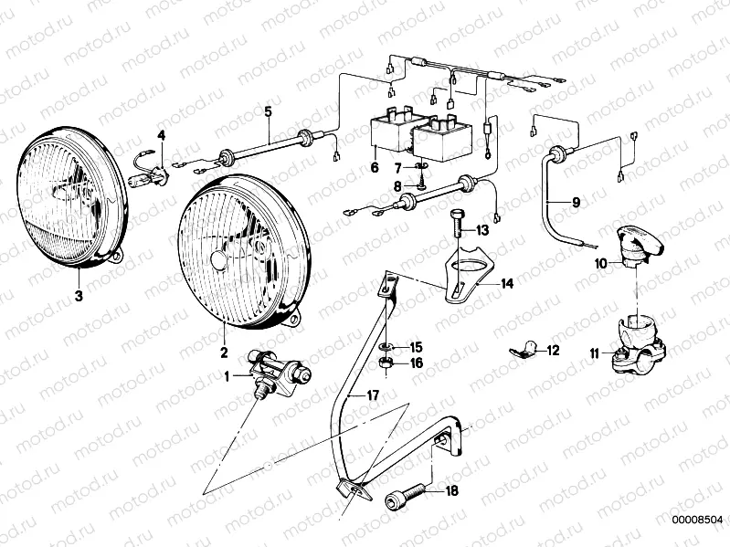 Additional headlight