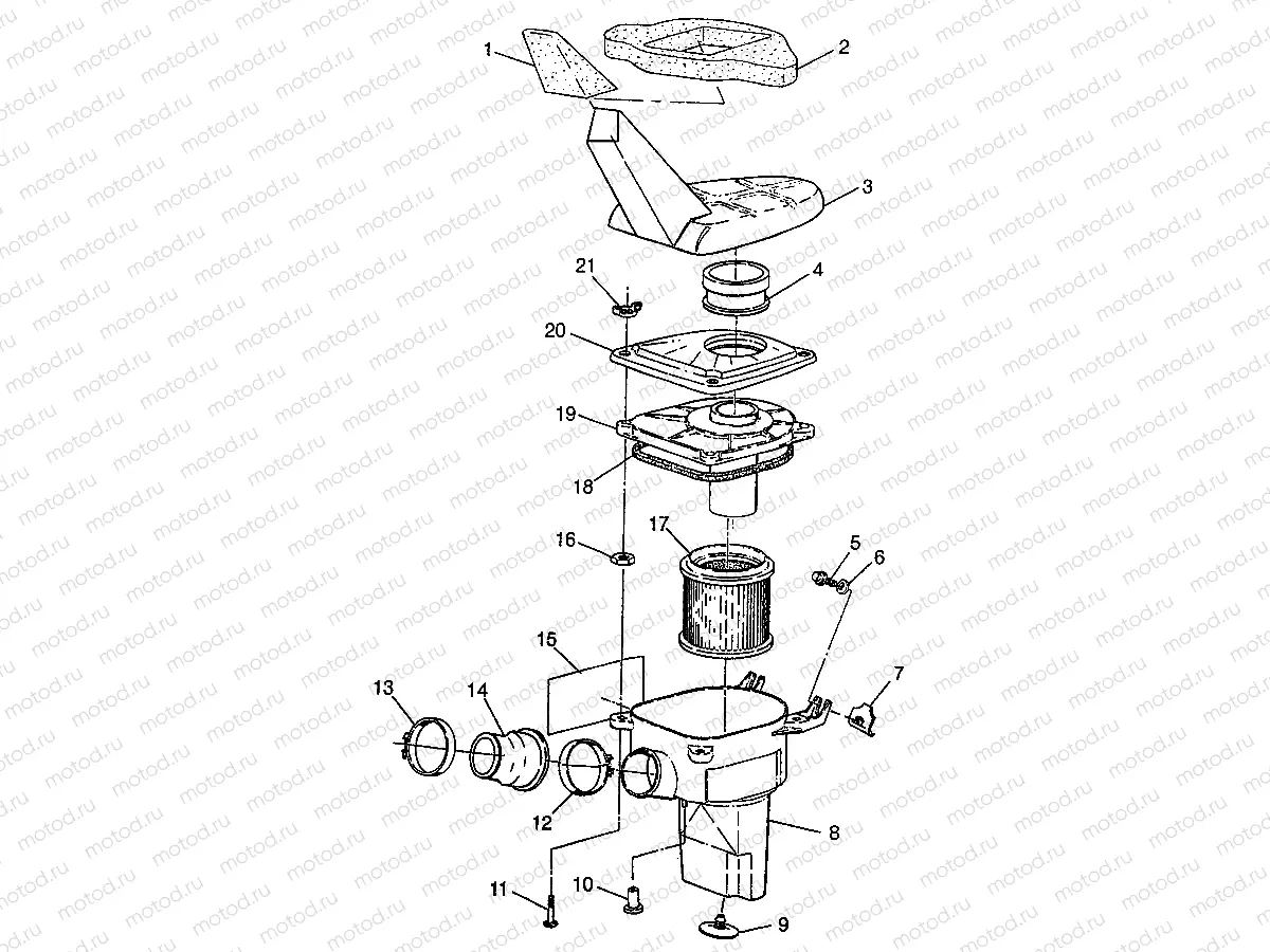 AIR BOX (400L) XPRESS 400L W97CA38C (4939603960B006) | AIR BOX (400L) XPRESS 400L W97CA38C (4939603960B006)