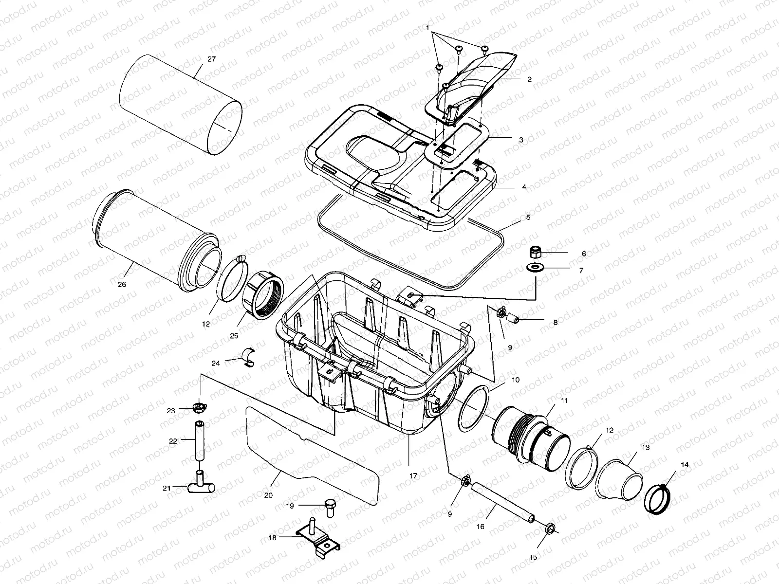 AIR BOX - A00AA32AB (4960076007A014) | AIR BOX - A00AA32AB (4960076007A014)
