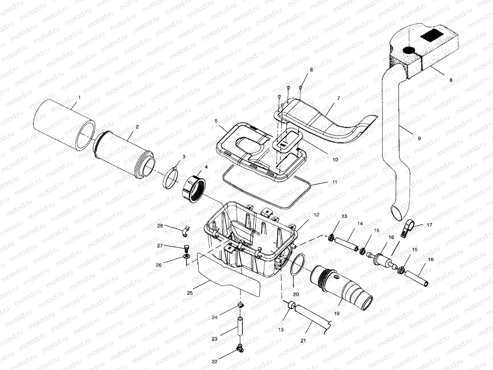 AIR BOX - A01CH42AA (4964436443A012) | AIR BOX - A01CH42AA (4964436443A012)