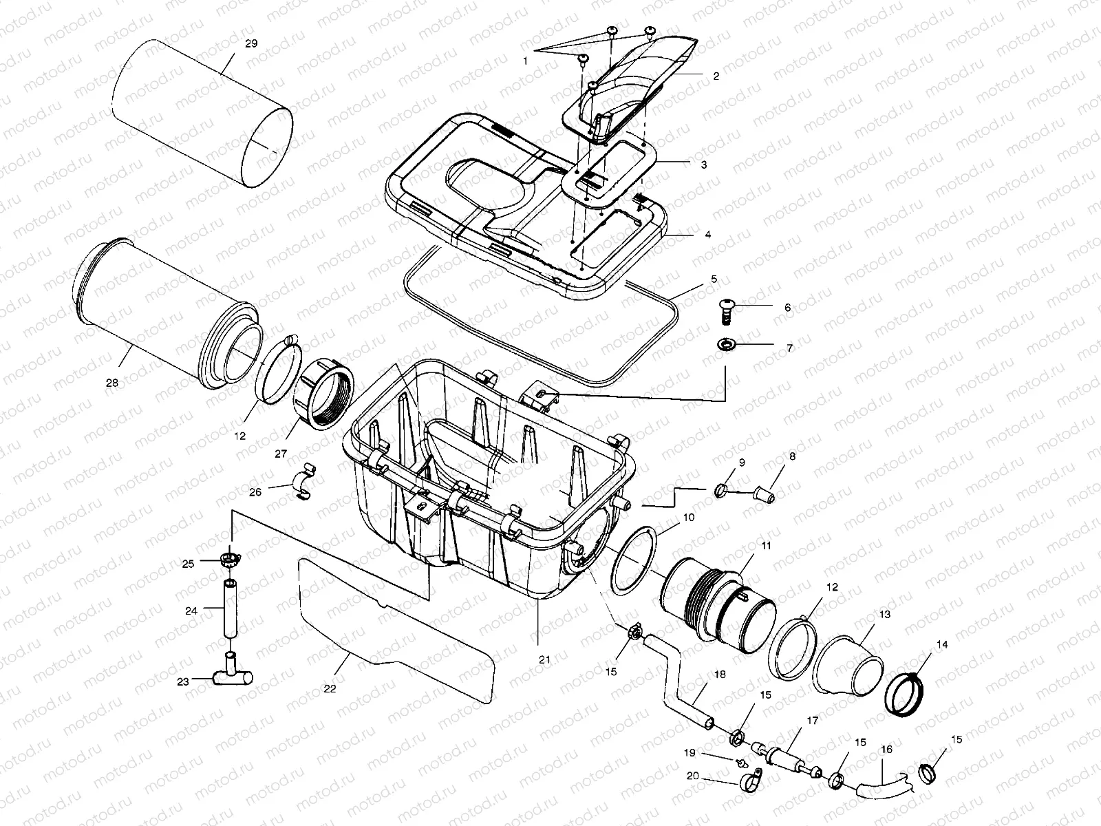 AIR BOX - A01CK42AA (4964136413A014) | AIR BOX - A01CK42AA (4964136413A014)