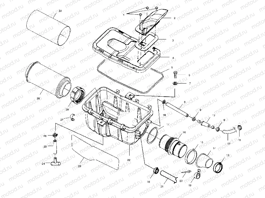 AIR BOX - A02BA50AA/AB (4969976997C03) | AIR BOX - A02BA50AA/AB (4969976997C03)