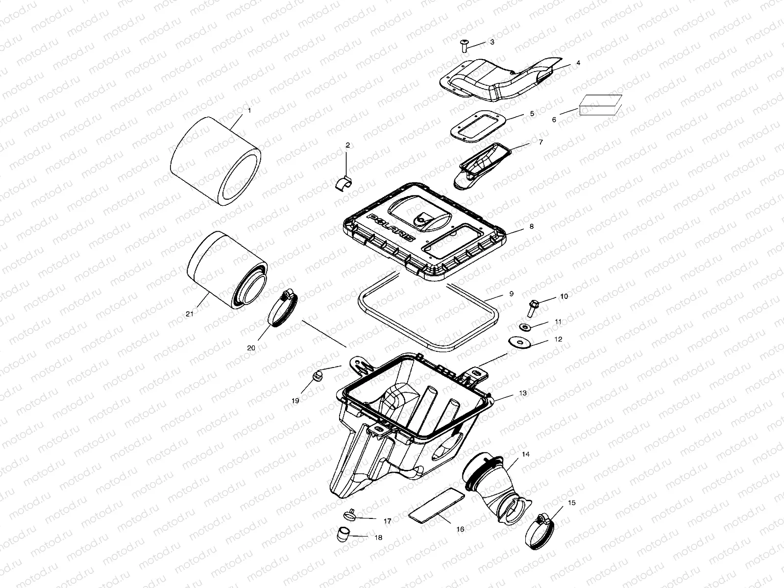 AIR BOX - A02CG38CA (4970247024A14) | AIR BOX - A02CG38CA (4970247024A14)