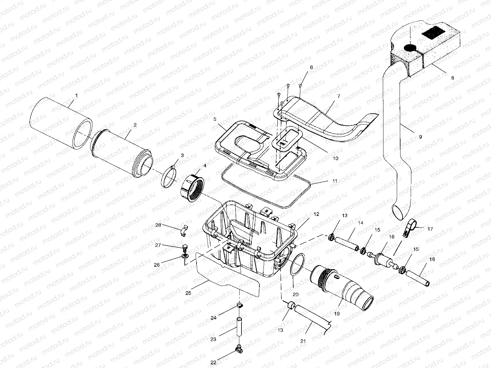 AIR BOX - A02CH42AA (4968536853A12) | AIR BOX - A02CH42AA (4968536853A12)