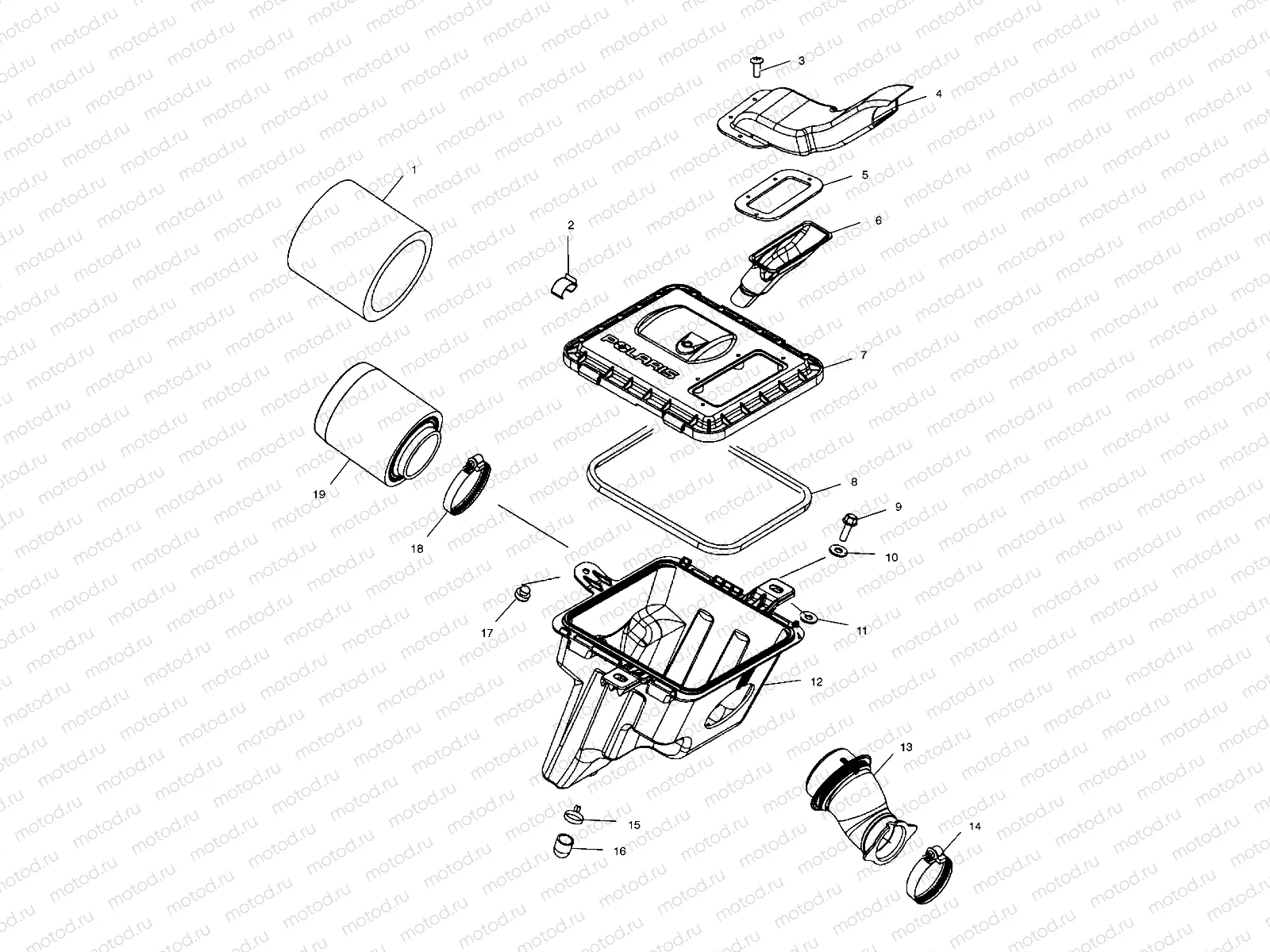 AIR BOX - A03BA25CA/CB (4975037503A11) | AIR BOX - A03BA25CA/CB (4975037503A11)