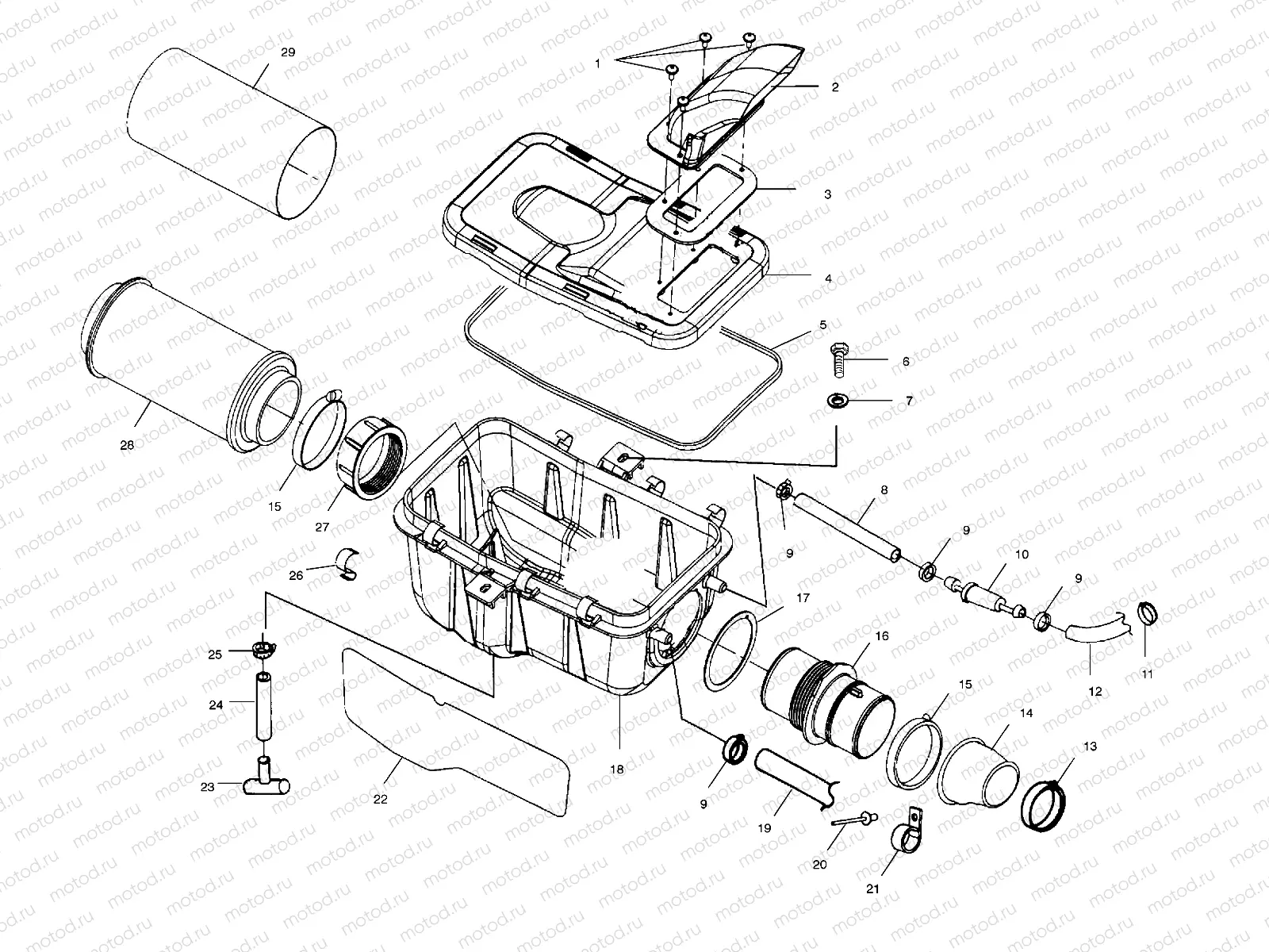 AIR BOX - A03BG50AA (4975117511C04) | AIR BOX - A03BG50AA (4975117511C04)