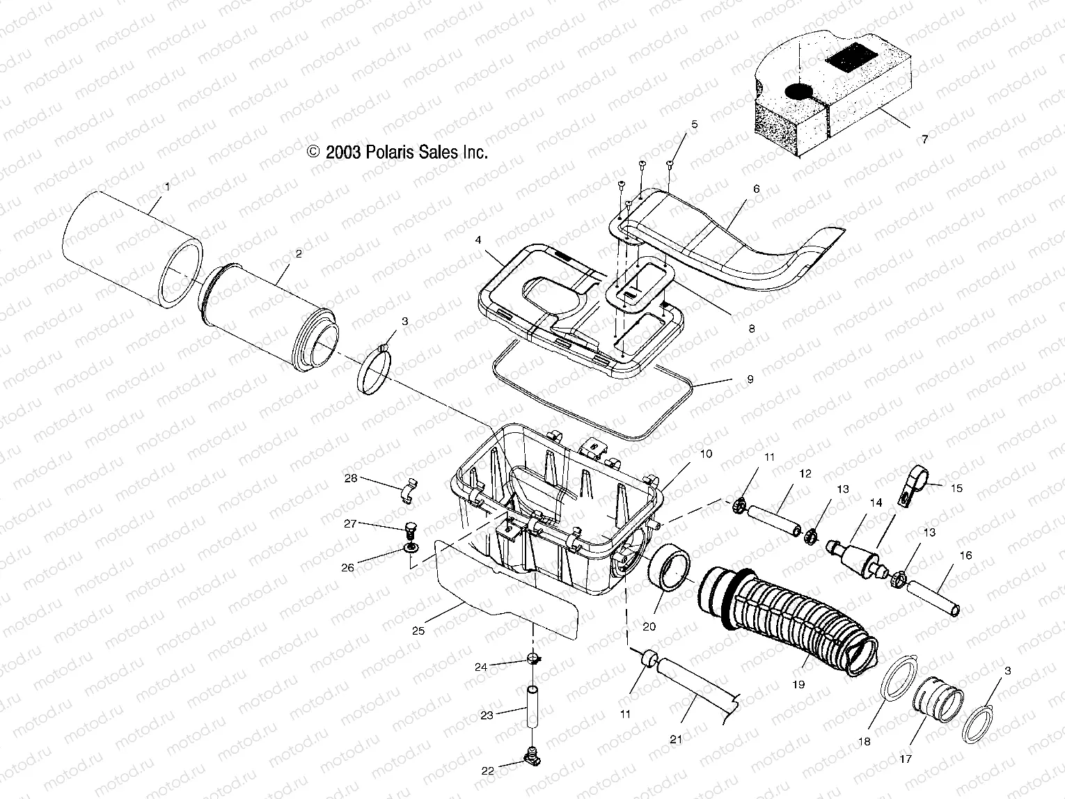 AIR BOX - A04CH50AO/AQ/AR/AS/AT/AV/AW/AX (4987288728B02) | AIR BOX - A04CH50AO/AQ/AR/AS/AT/AV/AW/AX (4987288728B02)