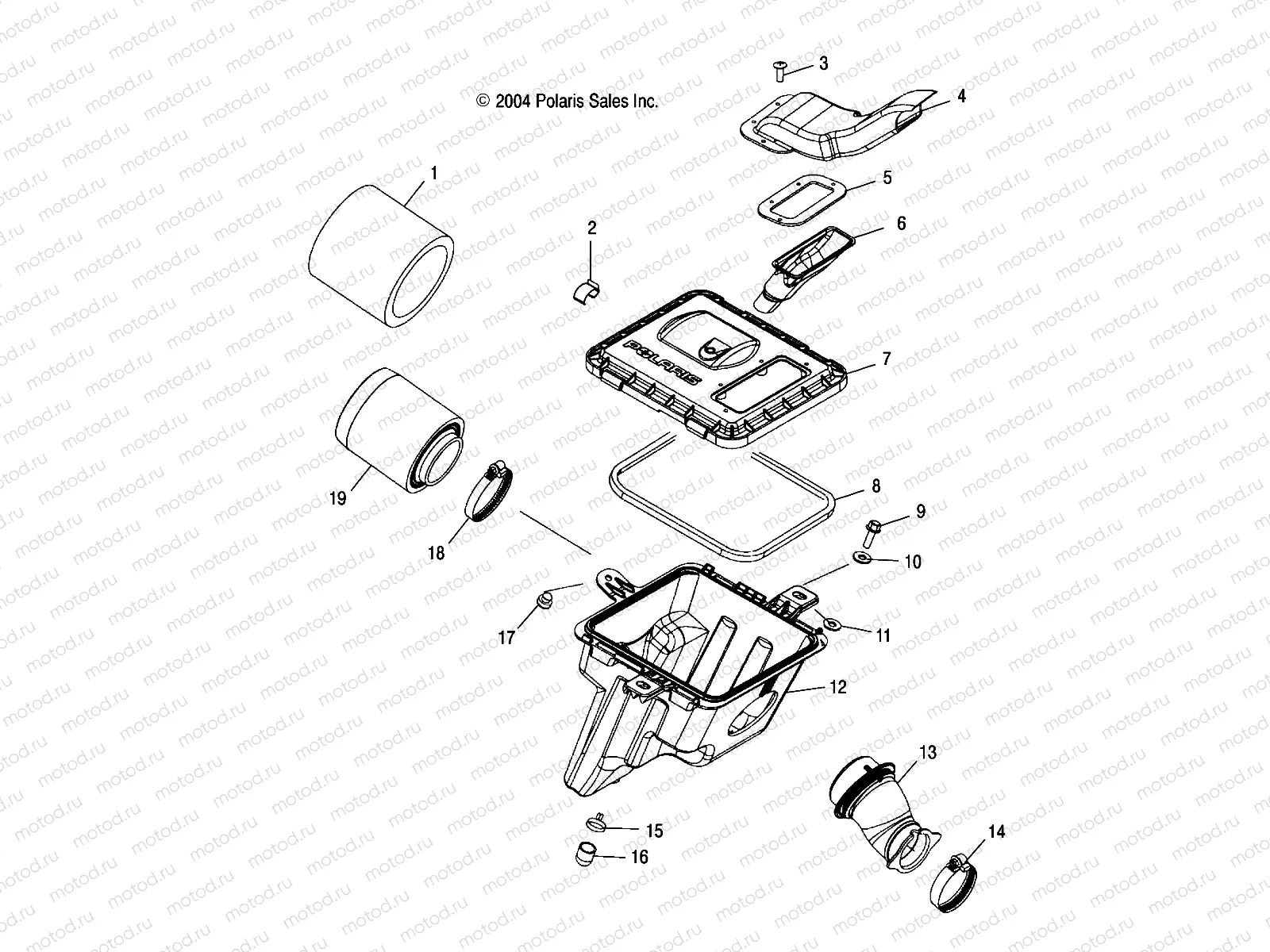 AIR BOX - A05BA25CA/CB (4994739473A11) | AIR BOX - A05BA25CA/CB (4994739473A11)
