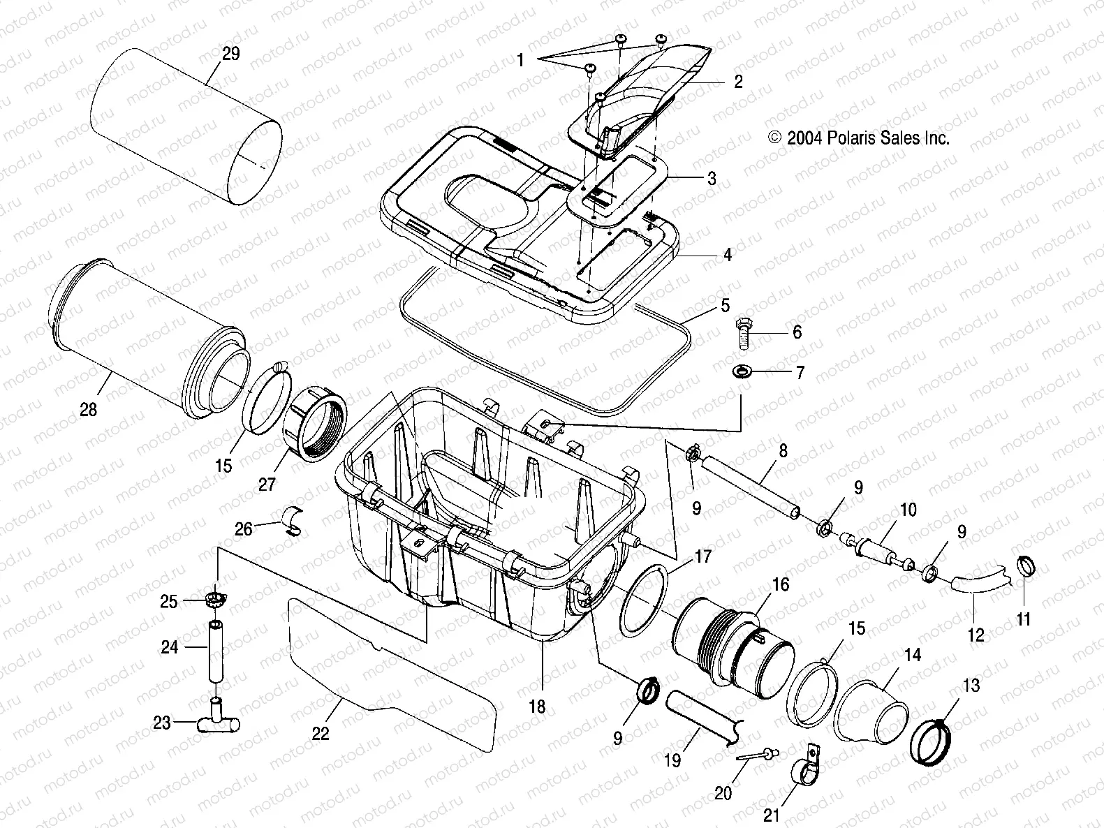 AIR BOX - A05BG50AA/FA (4994789478C04) | AIR BOX - A05BG50AA/FA (4994789478C04)