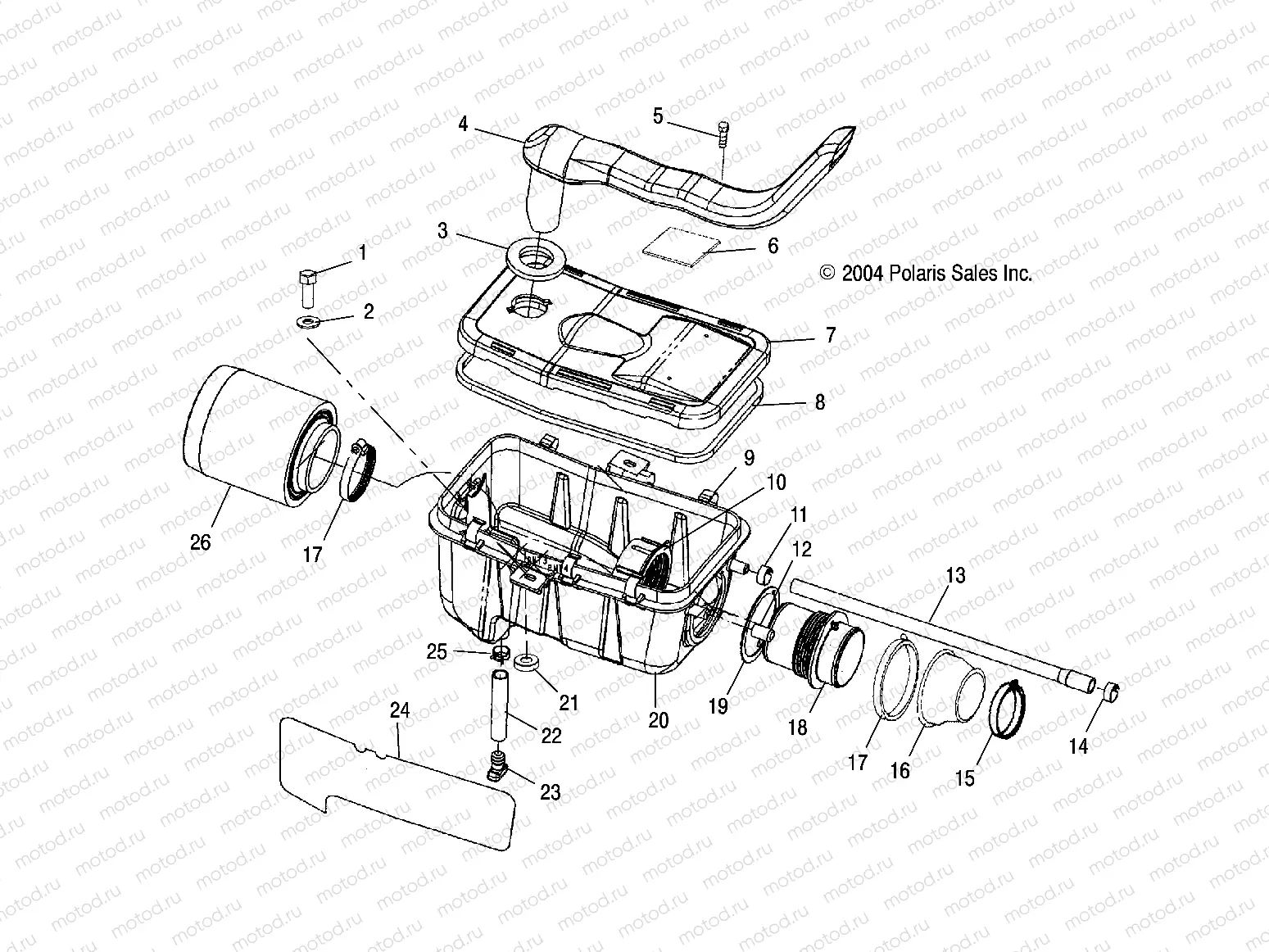 AIR BOX - A05CB32AA (4994889488B03) | AIR BOX - A05CB32AA (4994889488B03)