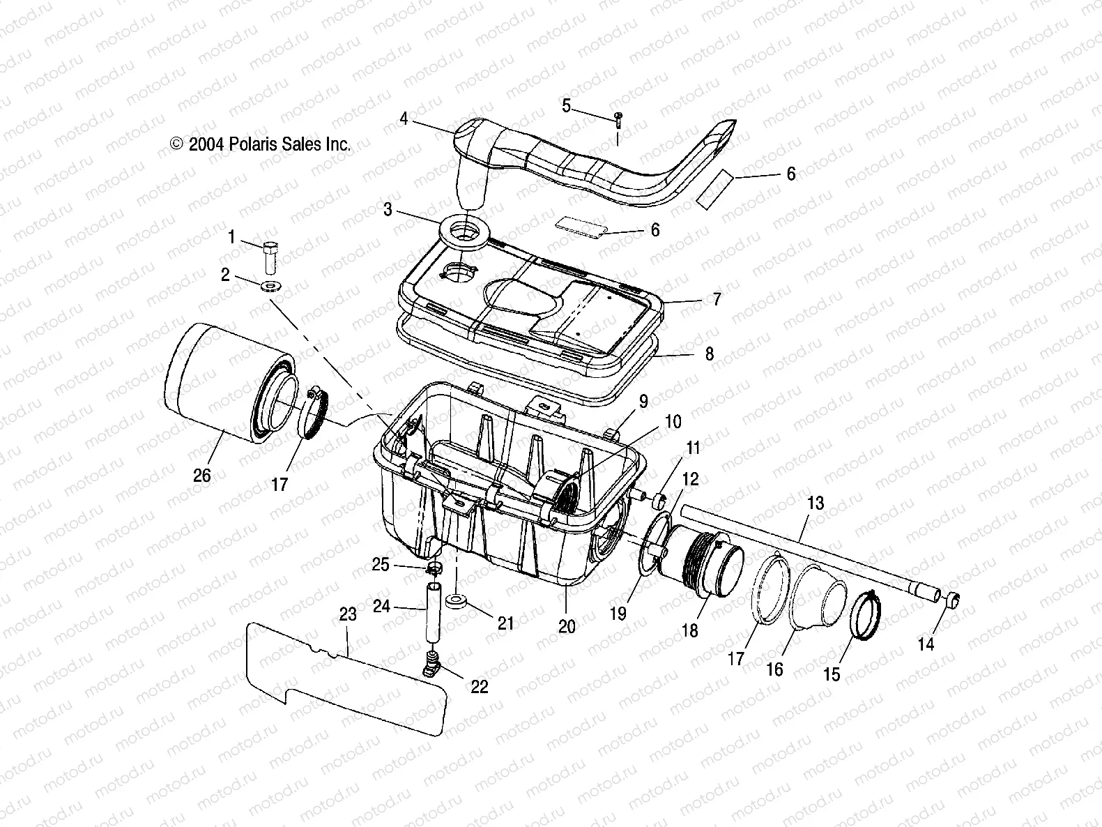 AIR BOX - A05CD32AA/AB/AC (4994909490B06) | AIR BOX - A05CD32AA/AB/AC (4994909490B06)