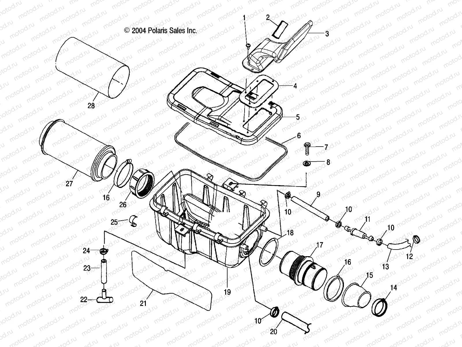 AIR BOX - A05CL50AA (4995019501C05) | AIR BOX - A05CL50AA (4995019501C05)