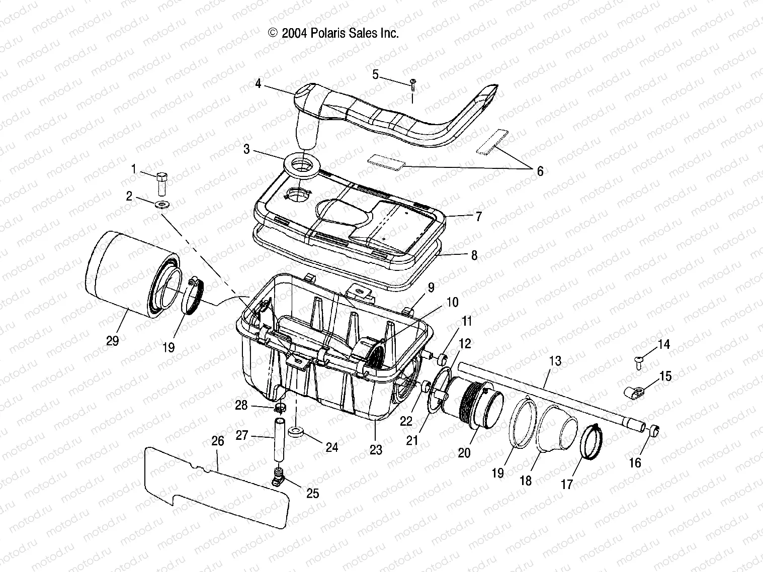 AIR BOX - A05JD32AA (4995169516B06) | AIR BOX - A05JD32AA (4995169516B06)