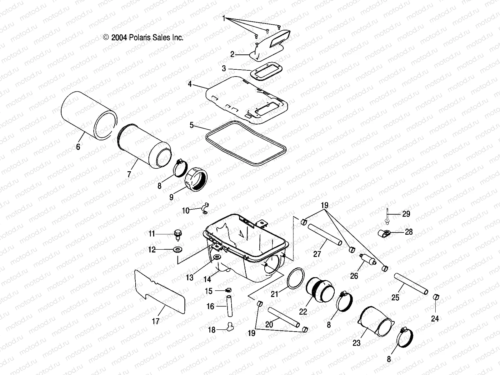 AIR BOX - A05JD50AA/AB/AC (4995189518B06) | AIR BOX - A05JD50AA/AB/AC (4995189518B06)