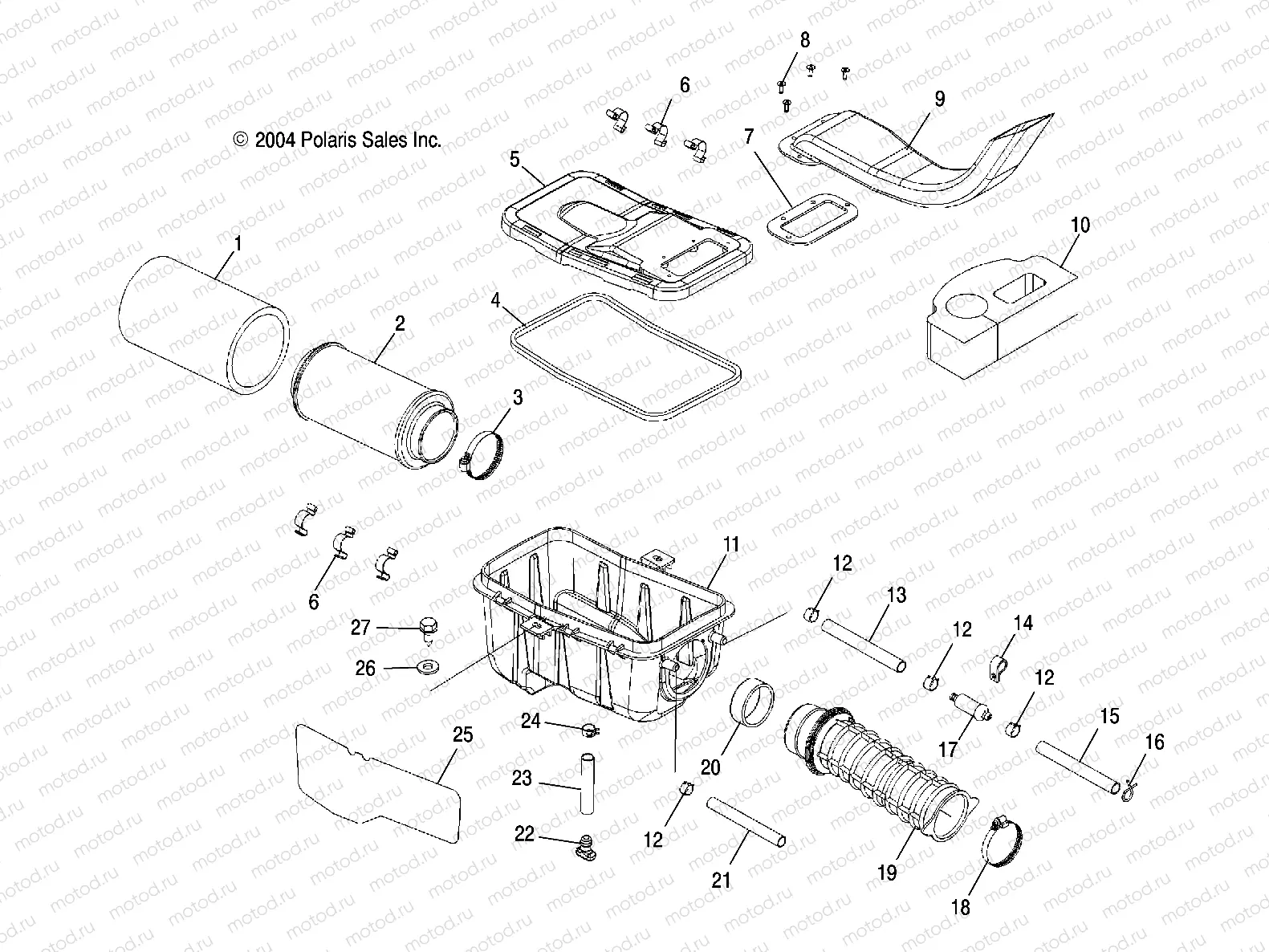 AIR BOX - A05MH42AB/AG/AH (4994139413B01) | AIR BOX - A05MH42AB/AG/AH (4994139413B01)