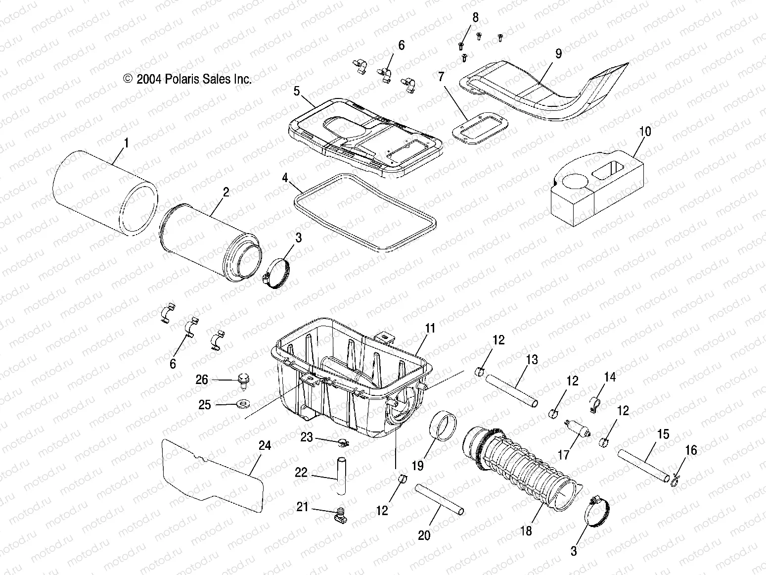 AIR BOX - A05MH50AB/AC/AG/AH/AL/AT/FB (4994169416B01) | AIR BOX - A05MH50AB/AC/AG/AH/AL/AT/FB (4994169416B01)