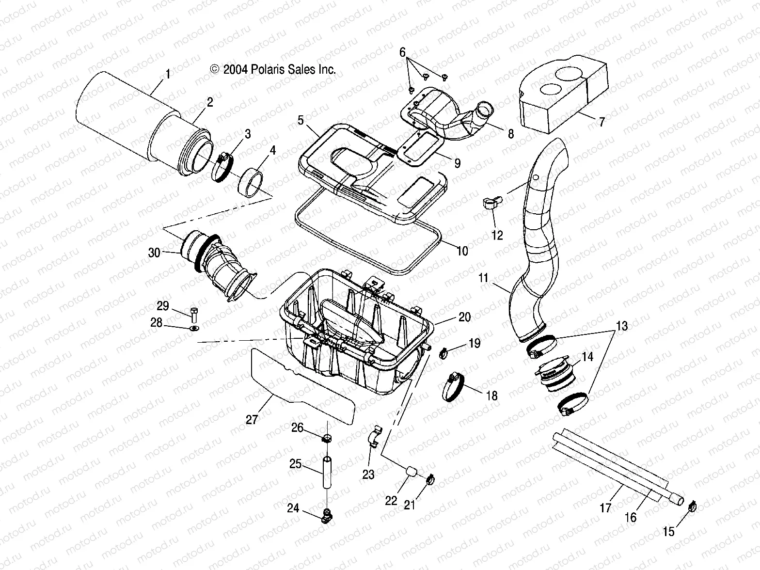 AIR BOX - A05MH68AK/AN/AD (4994229422A14) | AIR BOX - A05MH68AK/AN/AD (4994229422A14)