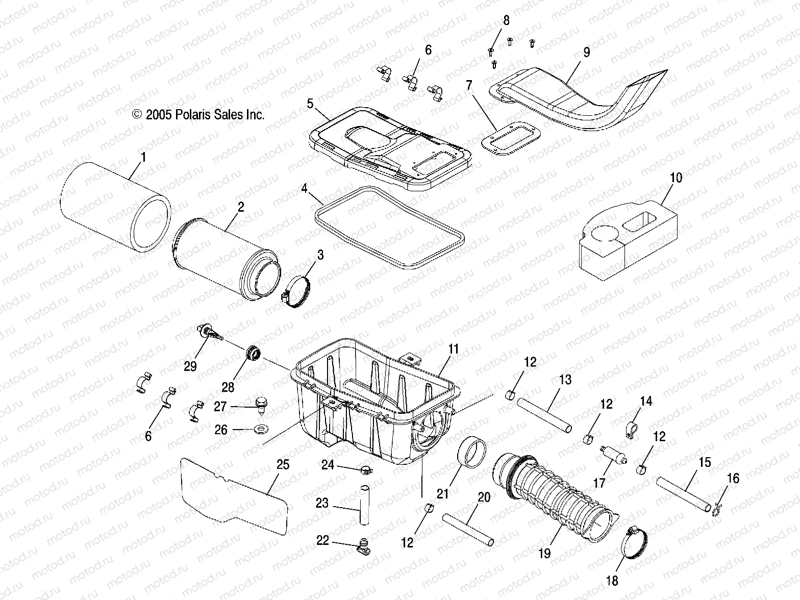 AIR BOX - A06MH50FC (4999205499920549A13) | AIR BOX - A06MH50FC (4999205499920549A13)