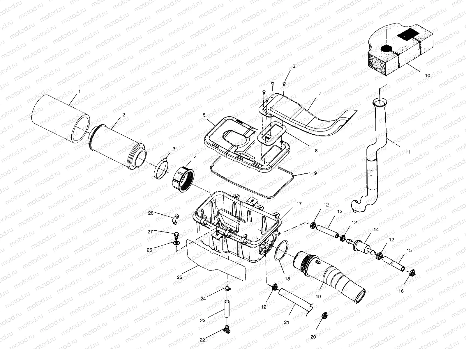 AIR BOX - A10CH46CA (4964376437A013) | AIR BOX - A10CH46CA (4964376437A013)