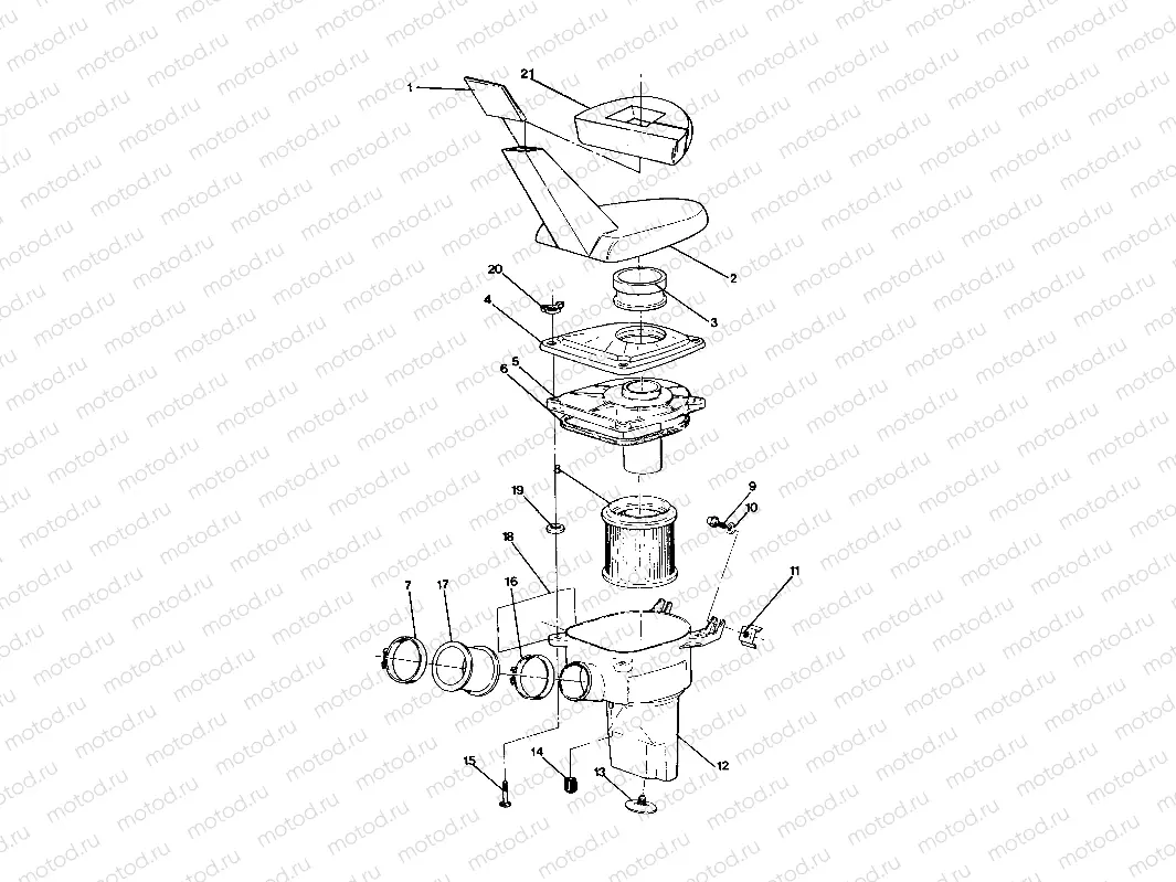 AIR BOX ASSEMBLY 250 2X4/W927527 (4922862286019A) | AIR BOX ASSEMBLY 250 2X4/W927527 (4922862286019A)