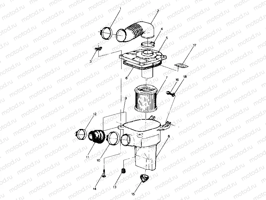 Air Box Assembly (4913511351008A) | Air Box Assembly (4913511351008A)