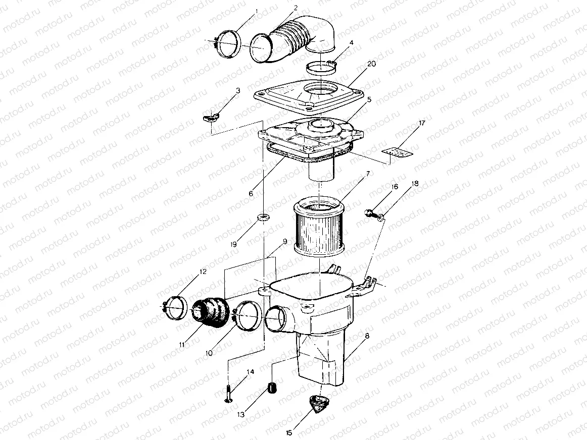 Air Box Assembly (49147514750008) | Air Box Assembly (49147514750008)