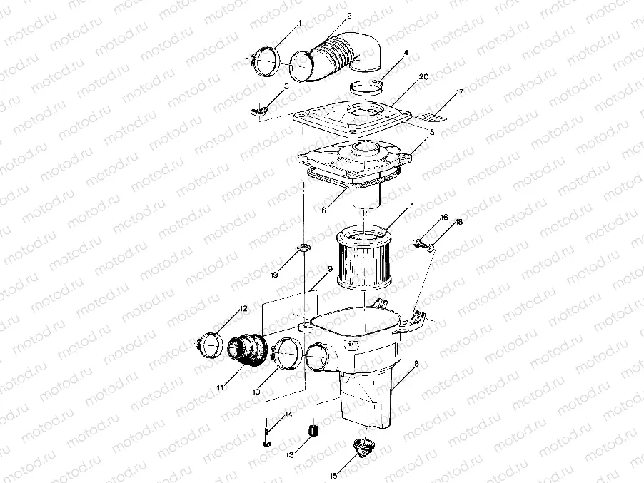 Air Box Assembly (4914761476008A) | Air Box Assembly (4914761476008A)