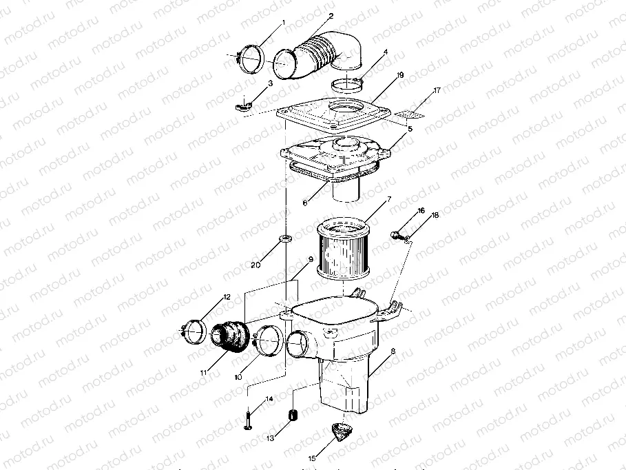 Air Box Assembly (4914771477019A) | Air Box Assembly (4914771477019A)