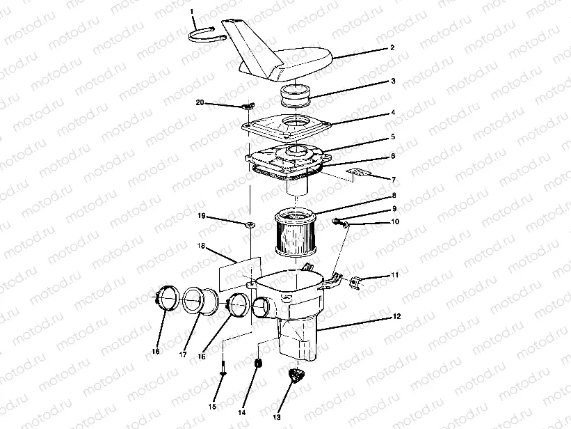 Air Box Assembly (4914781478019A) | Air Box Assembly (4914781478019A)